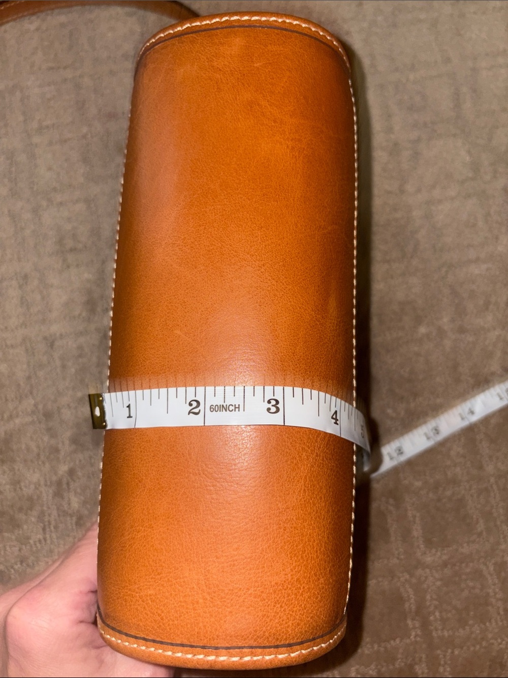 Dooney & Bourke Zebra Leather Zip Crossbody - Picture 5 of 12
